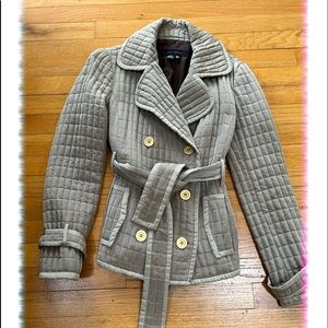 Zara belted jacket. Beautiful golden color. Size M